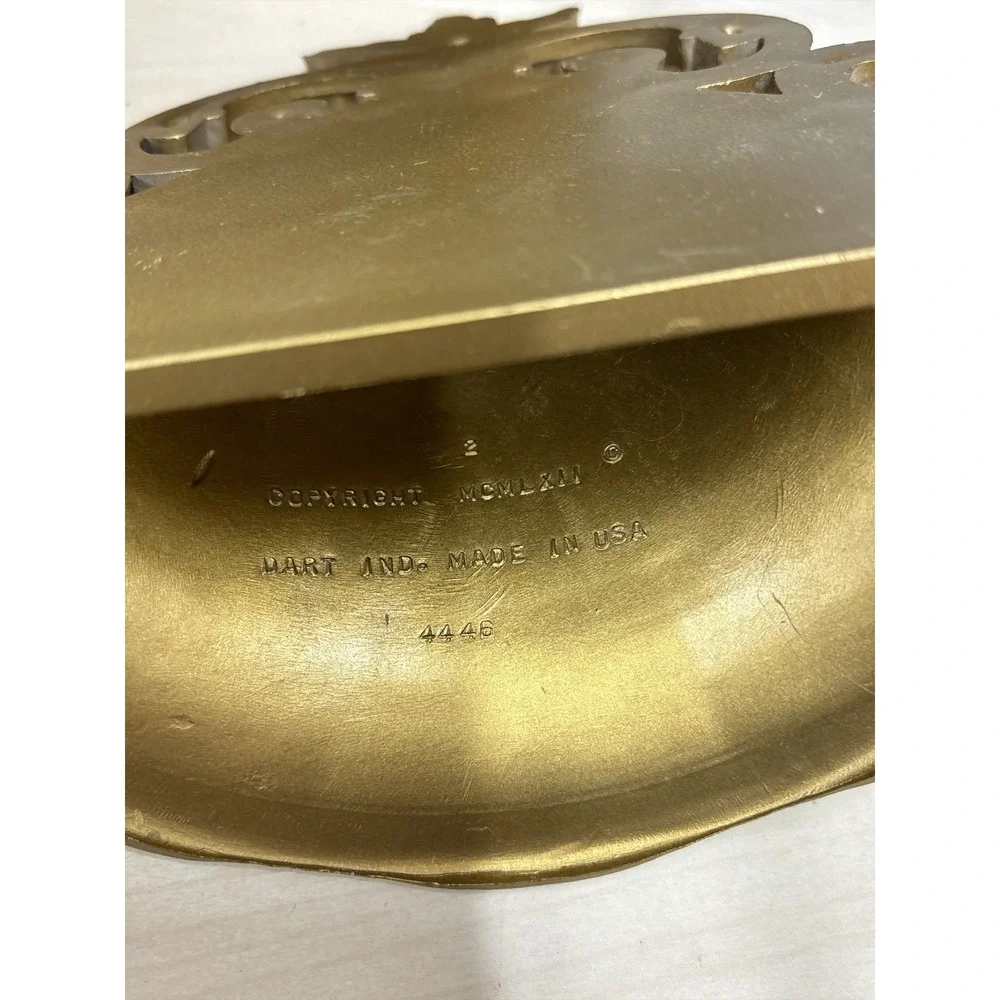 Homco vintage gold